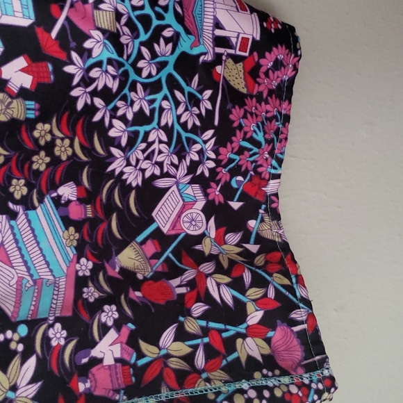 ORIENTIAL Theme PJ Pant Set Large Silky - Picture 8 of 12